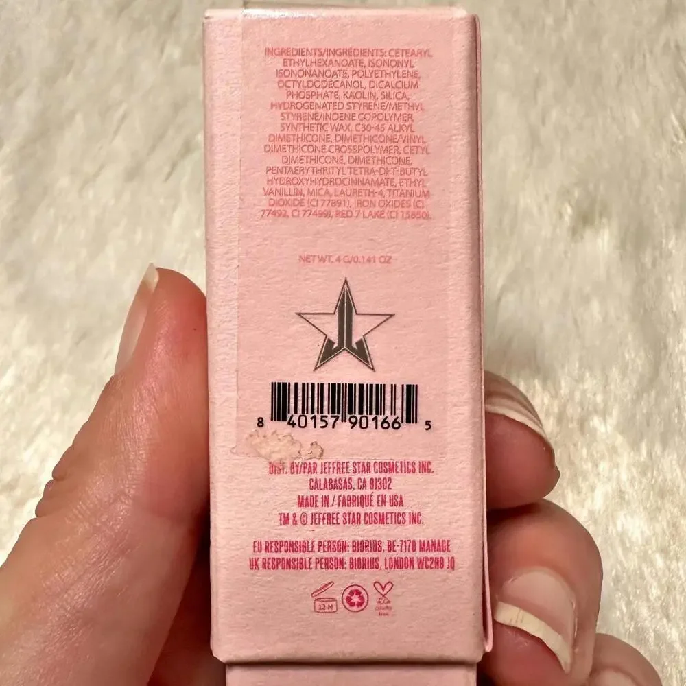 NIB Jeffree Star Drill Sergeant Velvet Trap Lipstick Full Size 4g